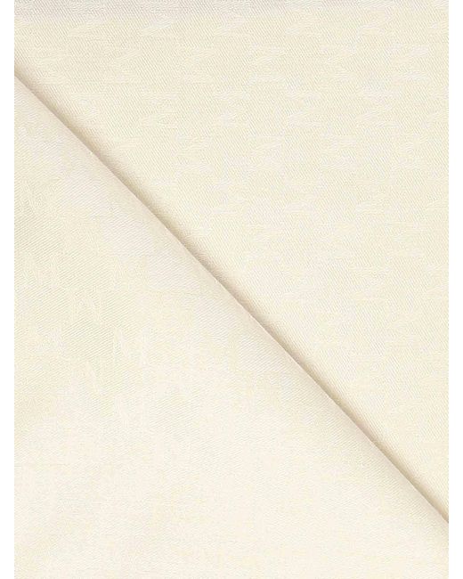 Max Mara Natural Cashmere Silk And Wool Stole
