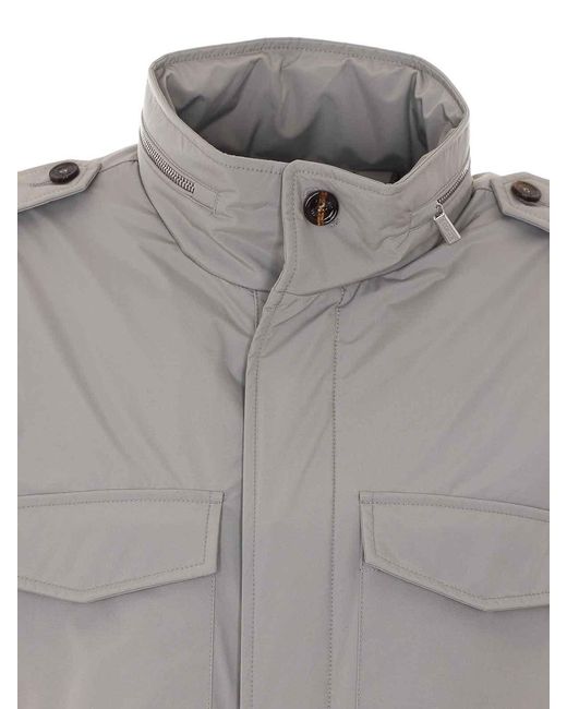 Moorer Gray Denver Jacket for men