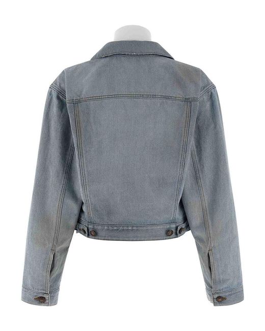 Balenciaga Blue Double Layer Jacket