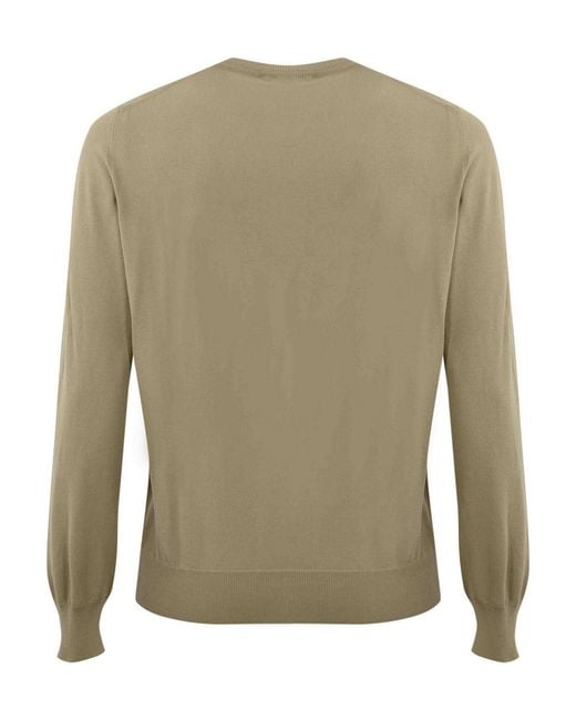 Fay Green Pullover Sweater for men