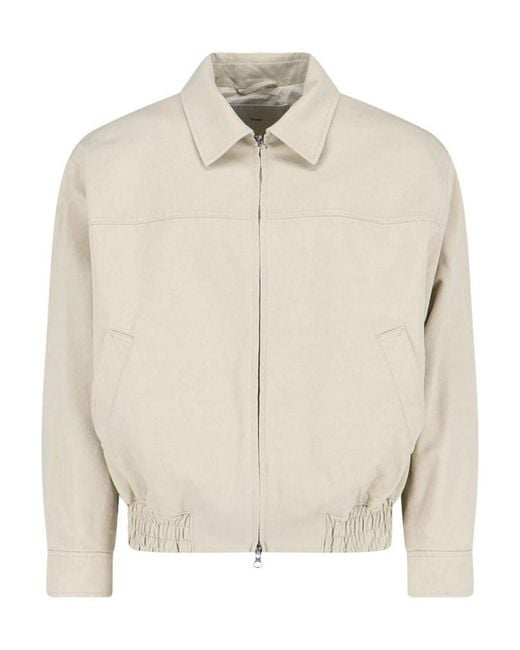 DUNST Natural Giacca Bomber Zip