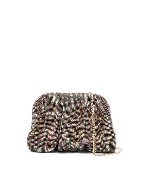 Benedetta Bruzziches Gray Venus La Petite Clutch