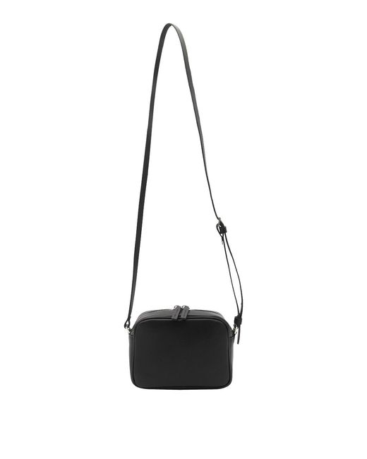 Fabiana Filippi White Leather Camera Crossbody Bag