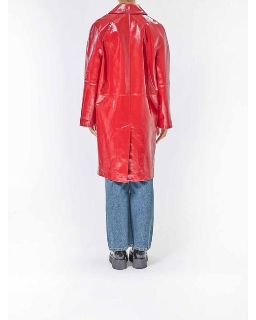 Moschino Red Long Jacket
