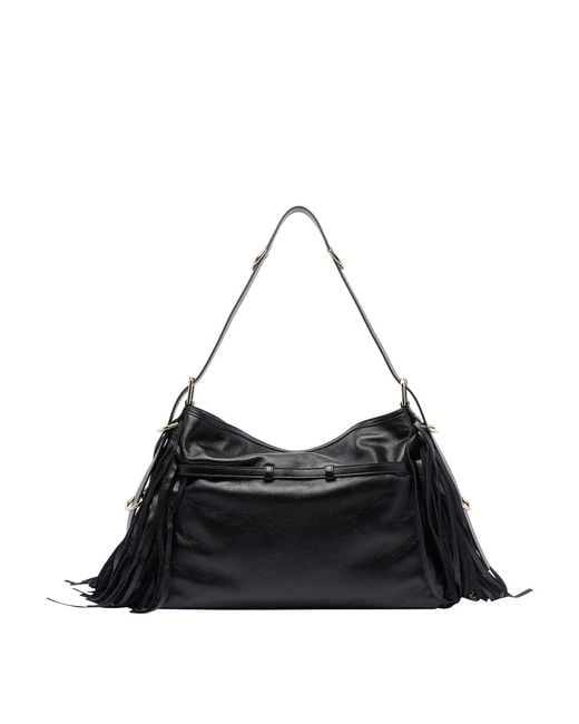 Givenchy Black Medium Voyou Shoulder Bag