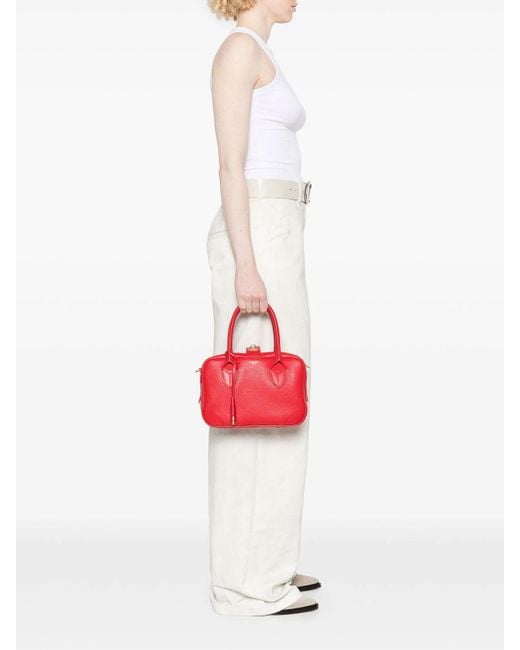 Golden Goose Deluxe Brand Red Vita Tote Bag