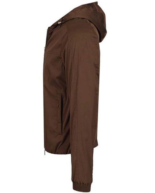 Moorer Brown Padded Coat for men