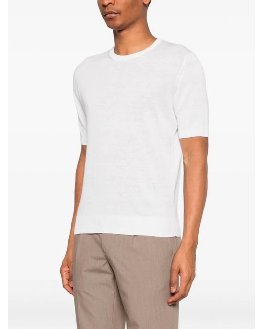 Drumohr White T-Shirt for men