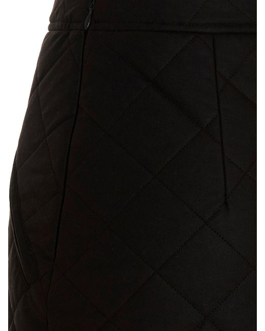Burberry Black 'Casia' Skirt