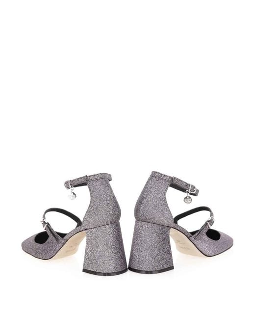 MSGM White Glitter Pump