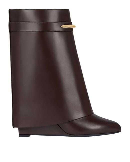 Givenchy Brown Heel Ankle Boot 95Mm