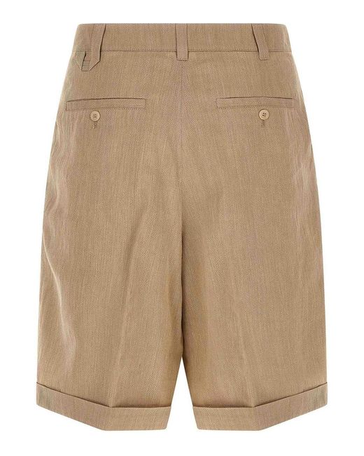 Jacquemus Natural The Short Pastro Bermuda Shorts for men
