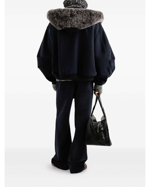 Dolce & Gabbana Blue Hooded Sweatshirt for men