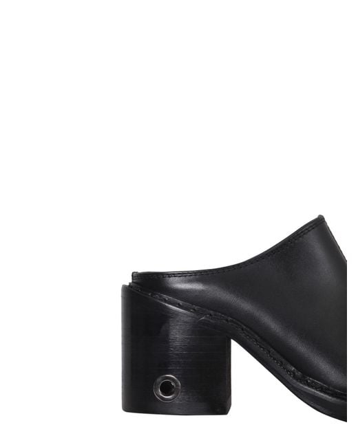 Sunnei Black Sandals