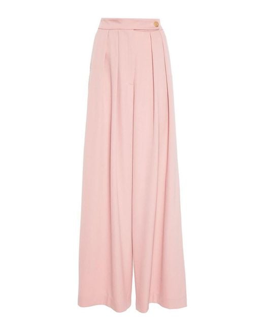 Dries Van Noten Pink Casual Pants