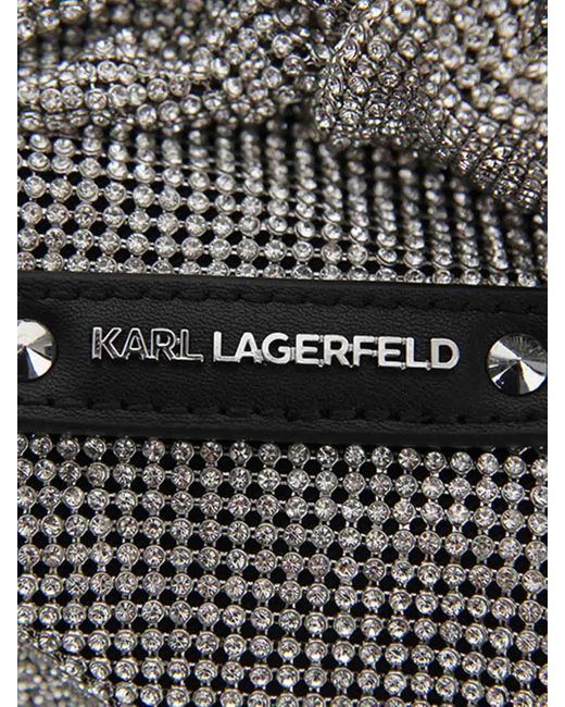 Karl Lagerfeld Gray Tote