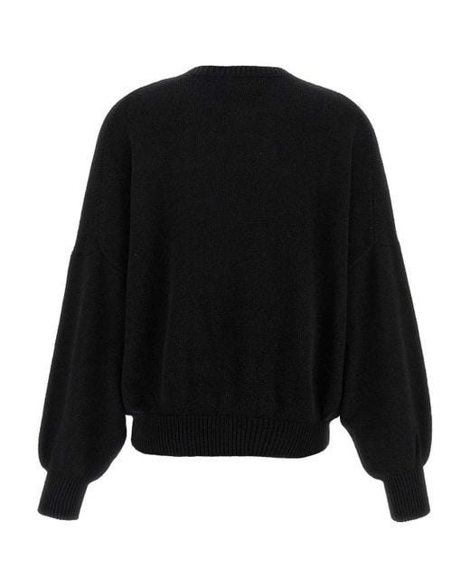 Khaite Black 'Wolfe' Sweater