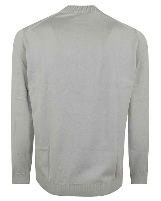 Eleventy Gray Sweater for men