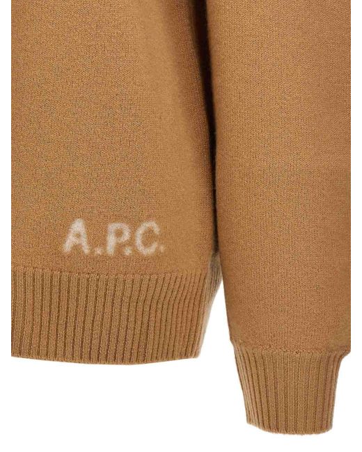 A.P.C. Brown Walter Sweater