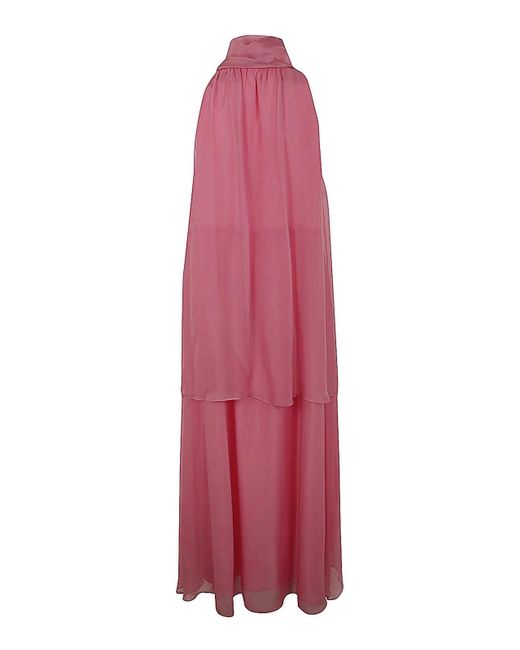 Seventy Pink Sleeveless Long Dress