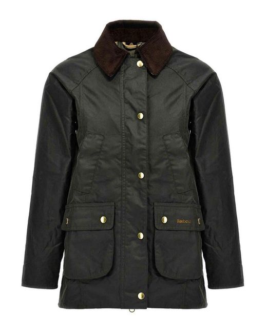 Barbour Black Modern Beadnell Jacket
