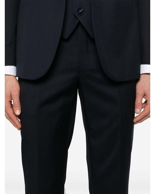 Corneliani Blue Wool Suit for men