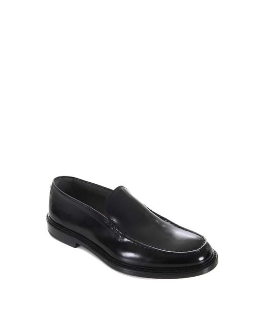 Doucal's Black Doucals Loafers for men