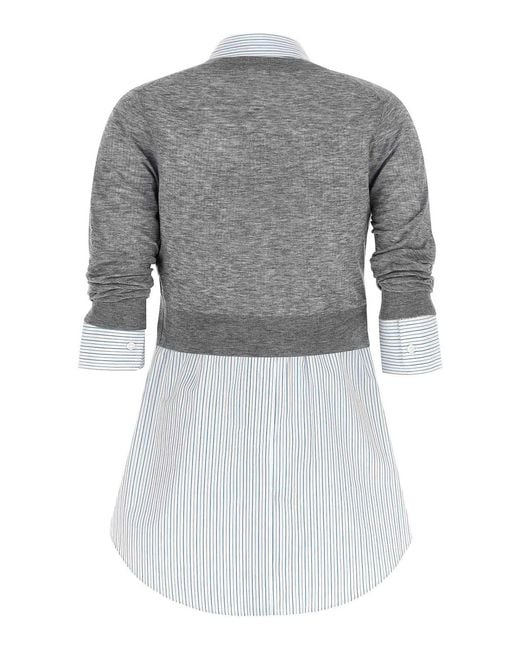 Alexander Wang Gray Knitted Shirt