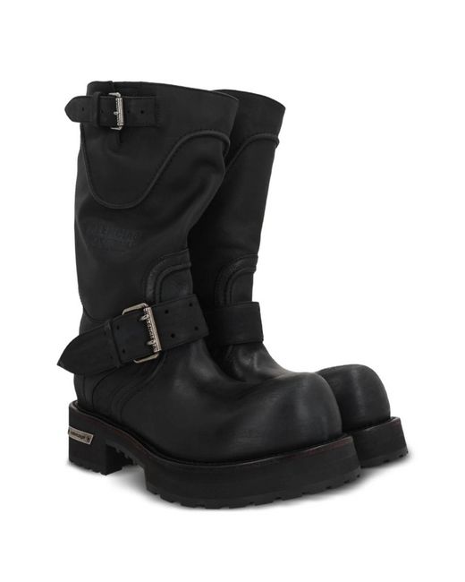 Balenciaga Black Venom Boot for men
