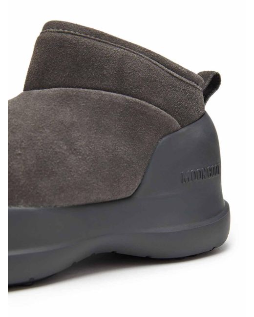 Moon Boot Gray Luna Low Aprs-Ski Ankle Boots for men