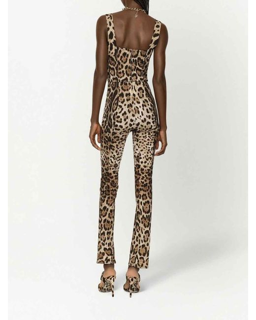 Dolce & Gabbana Gray Leo Top