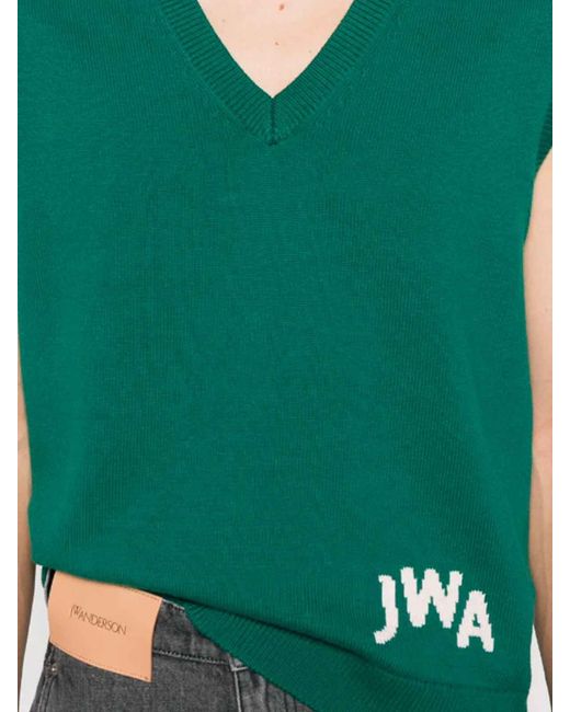 J.W. Anderson Green Vest for men
