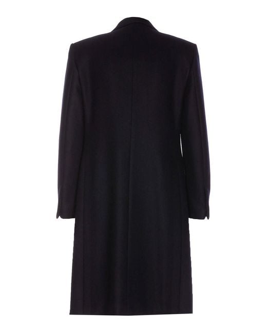 Givenchy Blue Wool Coat for men
