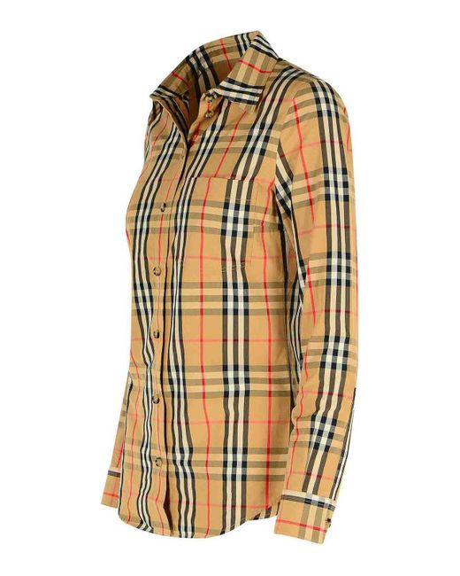 Burberry Natural Cotton Shirt