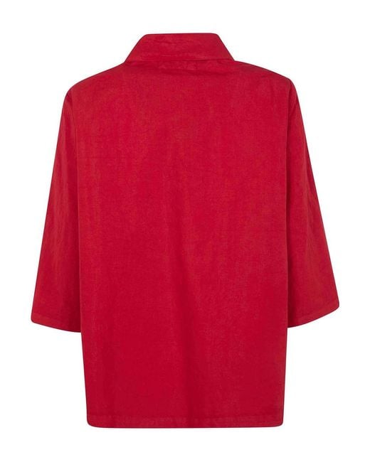 Labo.art Red Olivia Pulla Cotton Jacket