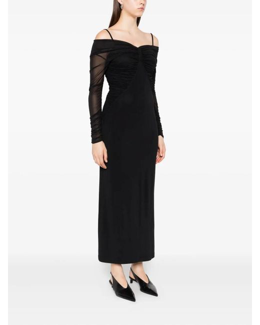 Max Mara Black 'Maxmara Pure' Jersey Dress
