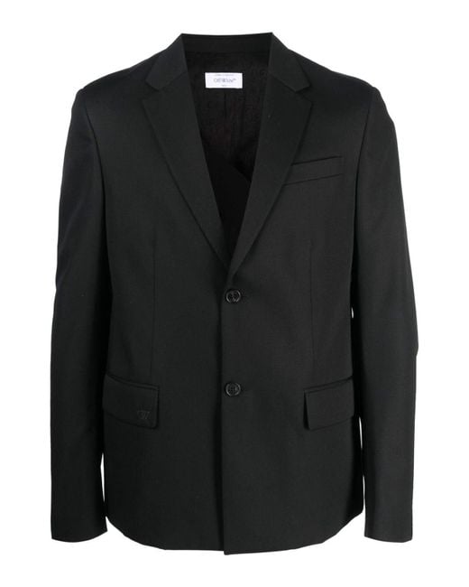 Off-White c/o Virgil Abloh Black Blazers for men