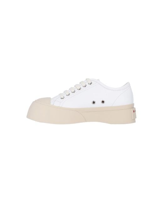 Marni White Sneakers Platform