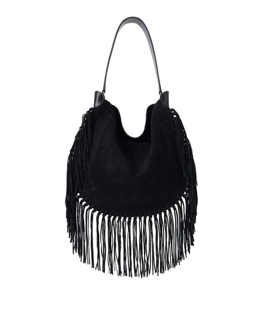 Isabel Marant Black Medium Bag Oksan Soft