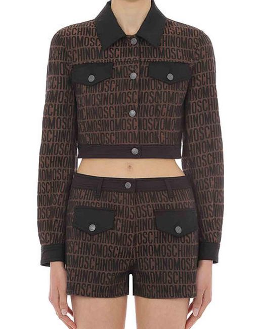 Moschino Black Logo Jacket
