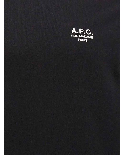 A.P.C. Black Sweatshirts for men