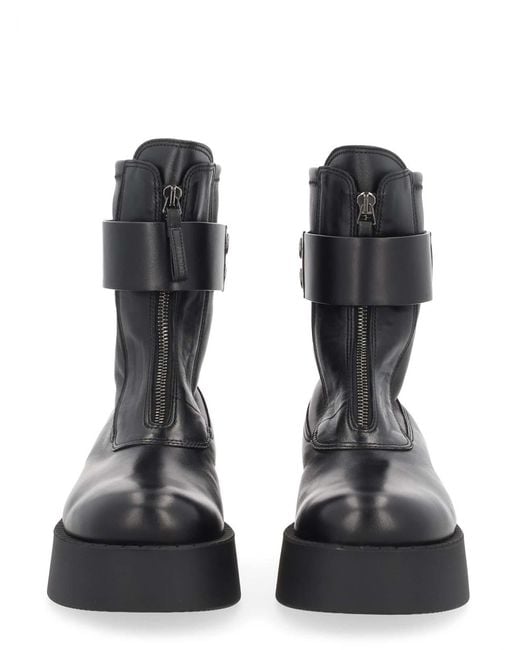 Premiata Black Leather Boot
