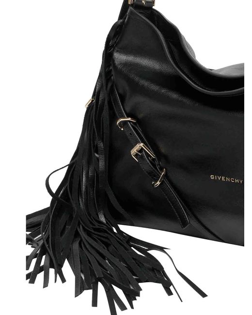Givenchy Black Medium Voyou Shoulder Bag