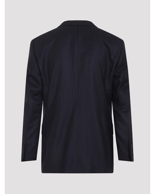 Tom Ford Blue Wool Jacket for men