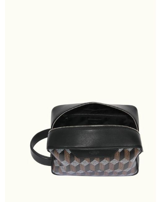 AU DEPART Black Square Pouch 20