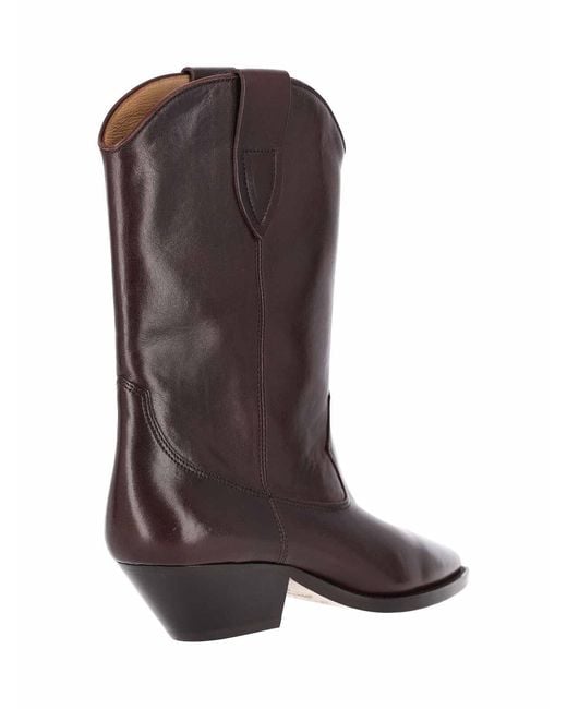 Isabel Marant Brown Duerto Ankle Boots