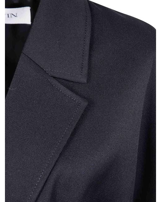 Lanvin Blue Single-Breasted Tailored Jacket