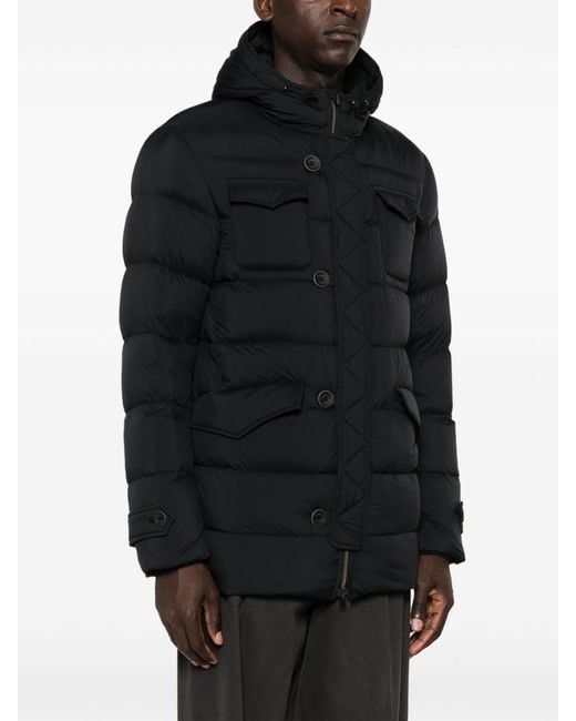 Herno Black Coats for men
