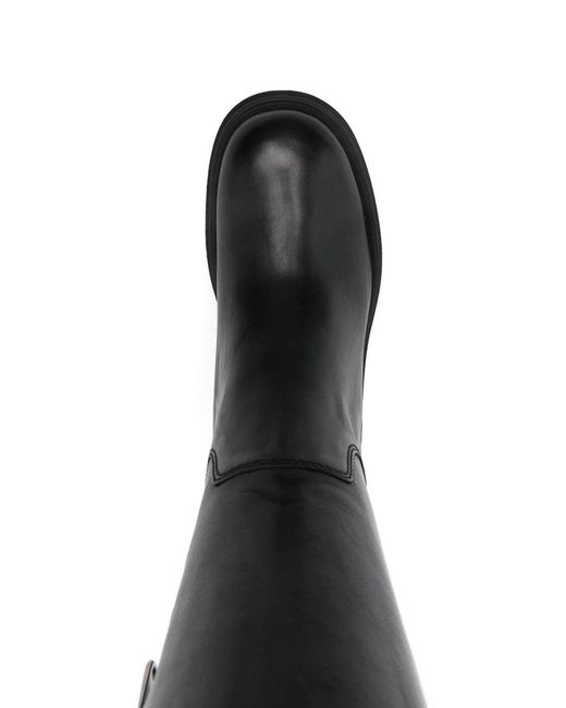 Hogan Black Dress With 4G Pattern