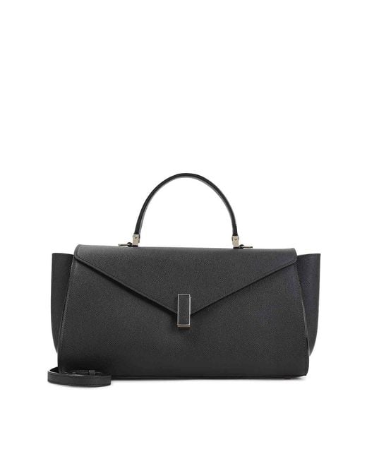 Borsa Editore Iside di Valextra in Black